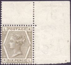 Great Britain Stamps : 1882 Six Pence pl