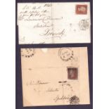 Great Britain Postal History : 1842 fron