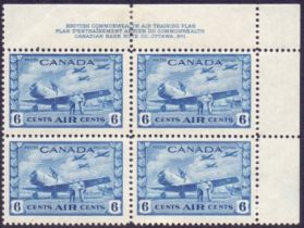 Canada Stamps : 1942 War Effort Airmail