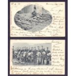 Postal History : 1901 Boar War cards dep