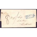 Great Britain Postal History : 1828 Wenl