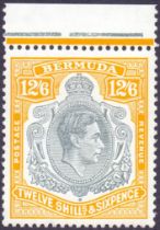 Bermuda Stamps : 1938 12/6 Grey and Pale