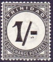 Trinidad Stamps : Postage Due, 1945 1/-