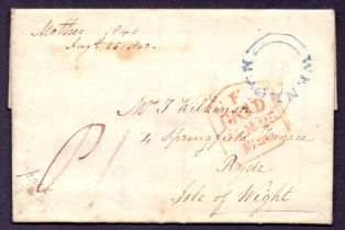GREAT BRITAIN POSTAL HISTORY 1840 entire