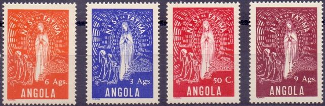 Stamps : ANGOLA, 1948 Statue of Our Lady