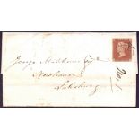 Great Britain Postal History : 1843 Penn