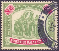 Stamps : FEDERATED MALAY STATES 1907 $2