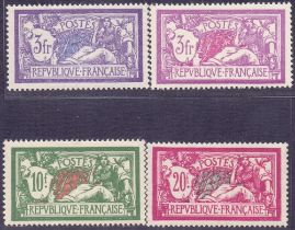 France Stamps : 1925-32 Merson high valu