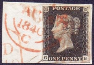 Great Britain Stamps : Plate 4 (GB), fin