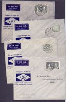 Postal History . Airmail : MALAYA, 1937