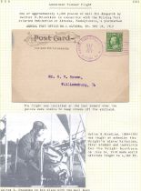 Postal History , Airmail: USA, 1912 18th