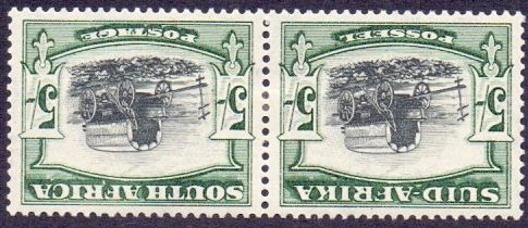 South Africa stamps : 1933 5/- Black and
