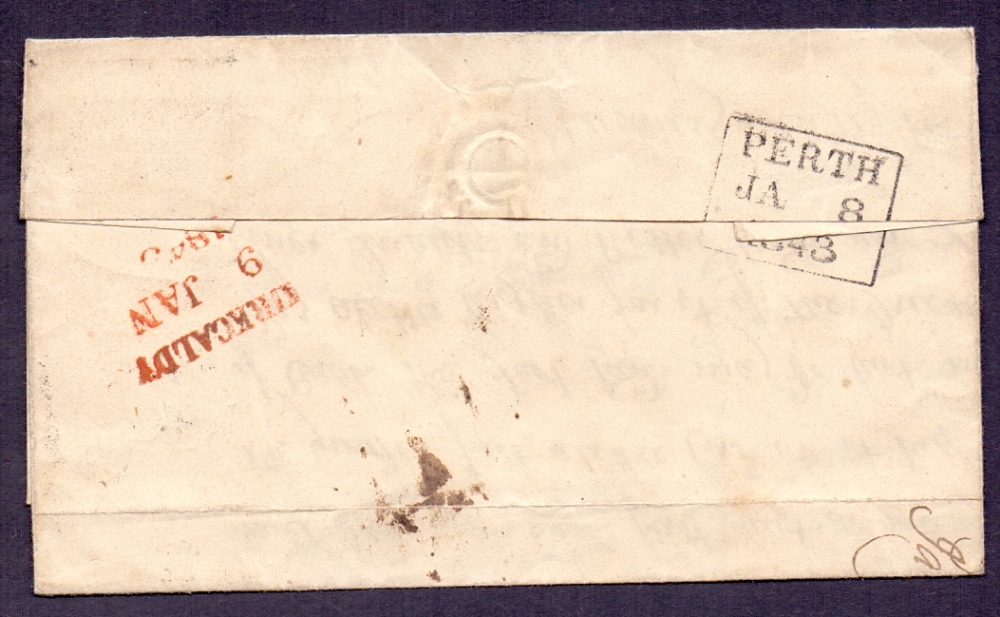 Great Britain Postal history : 1843 Penn - Image 2 of 2