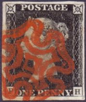 Great Britain Stamps : Plate 1b (PH) Pen