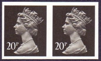 Great Britain Stamps : 1989 20p IMPERF h