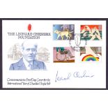 SIGNED AUTOGRAPH COVER : LEONARD CHESHIRE signed 1981 Disabled People FDC,