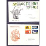 GREAT BRITAIN FIRST DAY COVERS : 1960's First Day Covers in album noted to include some unusual