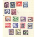 Cyprus Stamps, George V & George VI on pages,