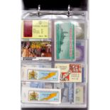 Album of Commonwealth Stamp Booklets , Ascension, Australia, Canada, Kenya, New Zealand etc,