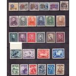 1930 mounted mint sets of Austria Stamps .