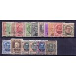 SOMALIA, 1926-30 Italian opt set of 18, fine M/M, SG 87-103.