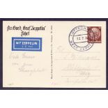 1934 Graf Zeppelin airmail cover,