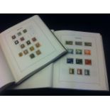 PORTUGAL STAMPS : Mint and used collection in two Davo printed albums with issues from 1853 to 1989.