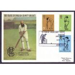 1973 Cricket Official MCC FDC,