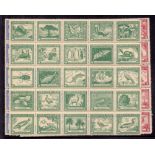 1948 Centenary set with 25 designs of each value , $2.