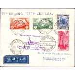 ITALIAN COLONIES, TRIPOLITANIA, 1933 Graf Zeppelin 8th South America Flight (S 235).