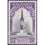 FALKLANDS STAMPS 1933 Centenary 2/6 Black and Violet,