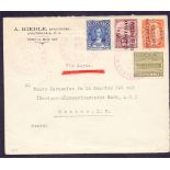 GUATEMALA 1929 Airmail. FIRST FLIGHT