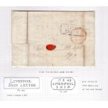 Registered mail and postal stationery and pre-stamp collection 1787 - 1920's,