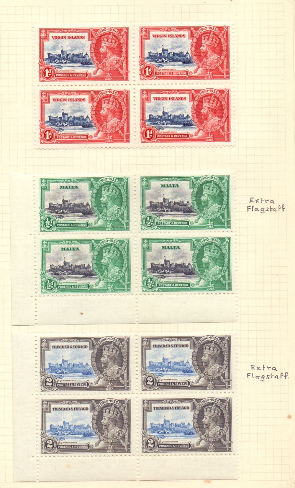 STAMPS 1935 Jubilee mint and used collection , complete mounted mint including Eygpt , - Image 2 of 6