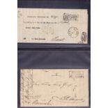 POSTAL HISTORY : GERMANY, collection in three luxury cover albums.