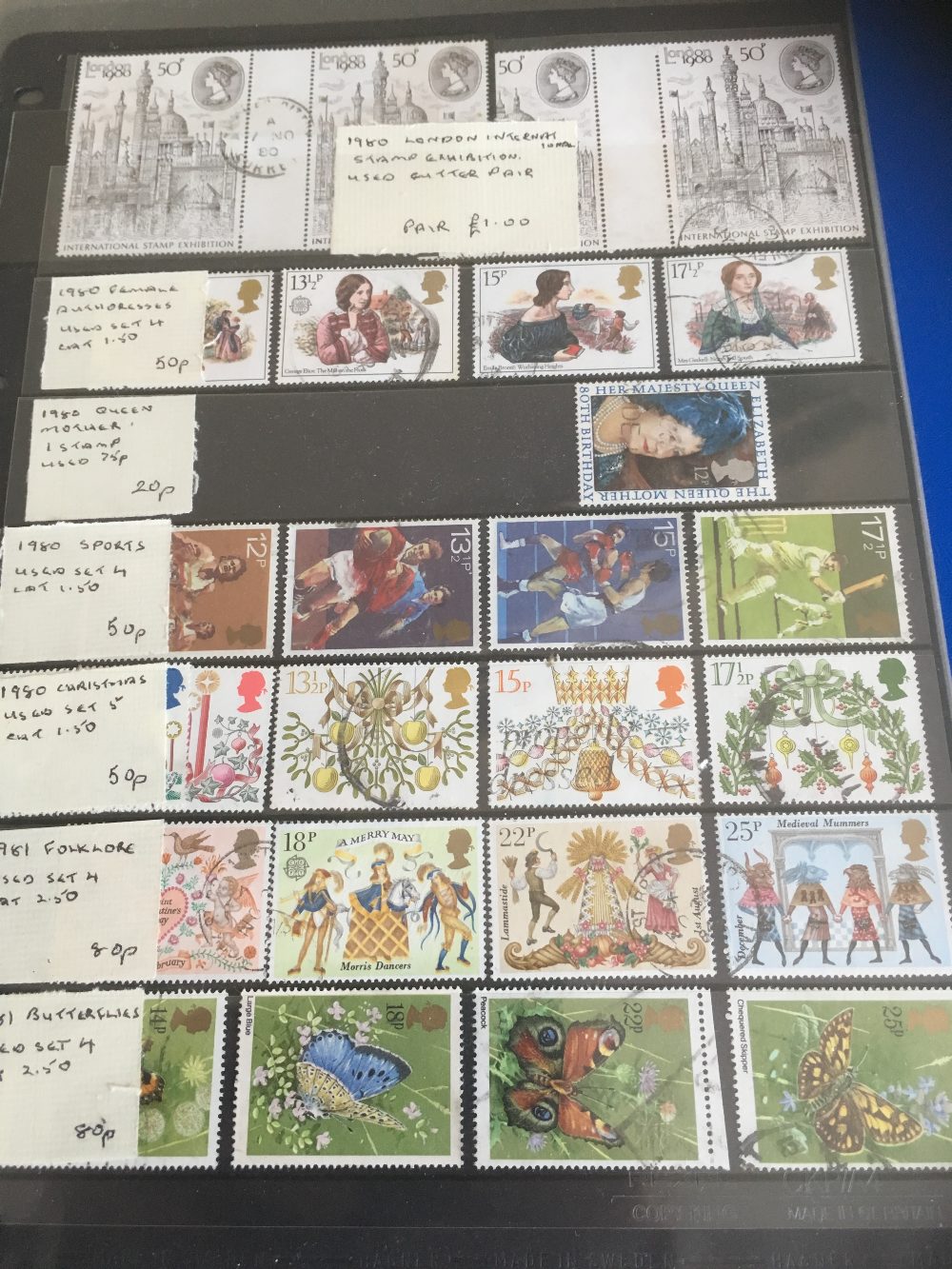 STAMPS : CHARITY box lot, all proceeds and fees going to PILGRIMS HOSPICE ASHFORD. - Image 4 of 4