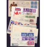 Group of South African & Canadian Royal Visit covers inc 1934 & 1947 South African covers with