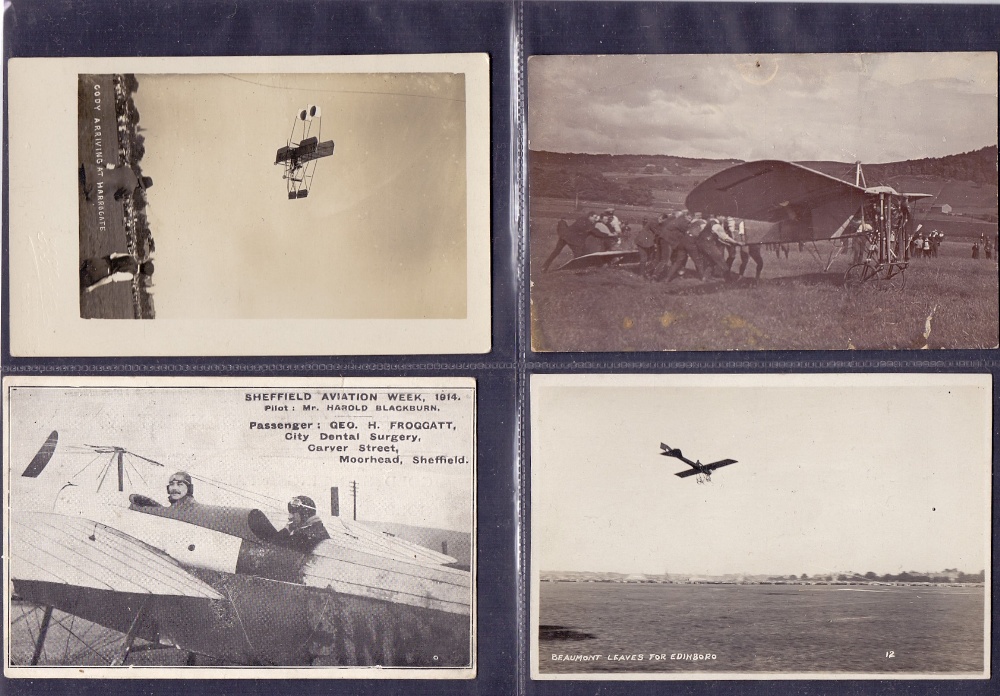 AVIATION STAMPS , collection depicting the pioneer development, - Image 3 of 4