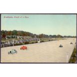 1913 Brooklands Motor Racing postcard