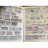 BRITISH COMMONWEALTH, large stockbook with 20 double-sided pages filled with QEII issues.