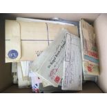 POSTAL HISTORY : Large box with several hundred world covers etc.