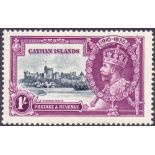 CAYMAN IS., 1/- with Dot by Flagstaff variety, fine lightly M/M, SG 111h. Cat £450