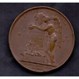 Exhibition medal in Bronze "Sociatas Artibvs Amica Patrono"