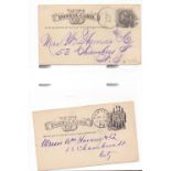 World postal stationery in photo album