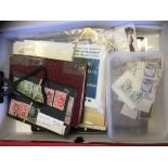 Box file of mixed World stamps , including Netherlands, Portugese colonies, Malawi, Rhodesia etc
