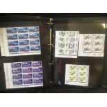 Great Britain Stamps . Collection 1958 to 1970 un-mounted mint commems in corner blocks of 6 or 8.