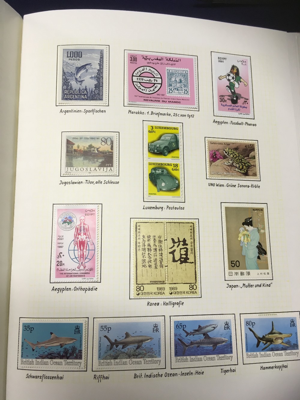 STAMPS ; WORLD, four albums from a collection entitled "Philatelic Mosaic Chaos". - Image 3 of 4