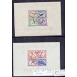 GERMANY STAMPS : 1936 Summer Olympic Games.