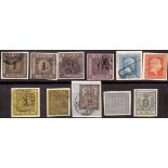 STAMPS : GERMAN & ITALIAN STATES, small selection of Baden to 9k used , Prussia,