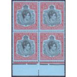 BERMUDA STAMPS : 1943 2/6 Black, Red and Pale Blue.